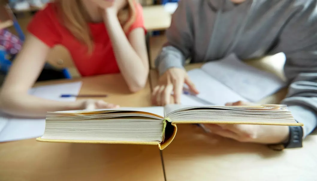 Selv om norske elever har blitt stadig flinkere til å lese de siste årene, er det forskjell på leseferdighetene hos elever i store og små kommuner.  (Illustrasjonsfoto: Shutterstock / NTB Scanpix)