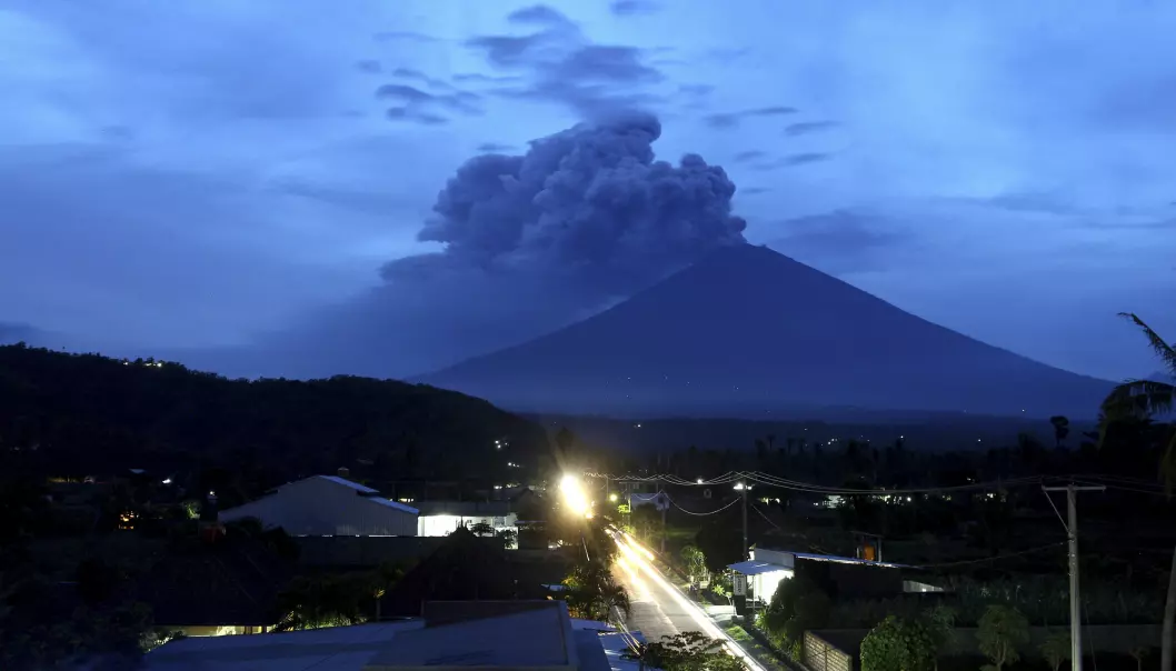 – Vulkanen på Bali får trolig et større utbrudd