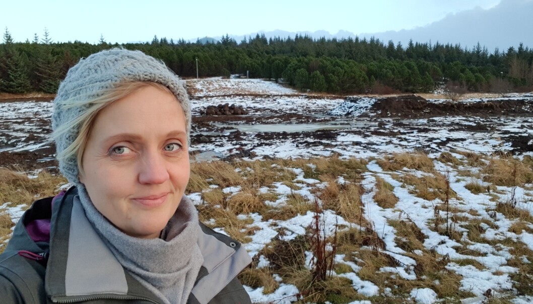 Islandske Helga Dis Sigurdardottir er forskaren som vil fange folk med film. (Foto: Robin Munkvold) Islandske Helga Dis Sigurdardottir er forskaren som vil fange folk med film. (Foto: Robin Munkvold)