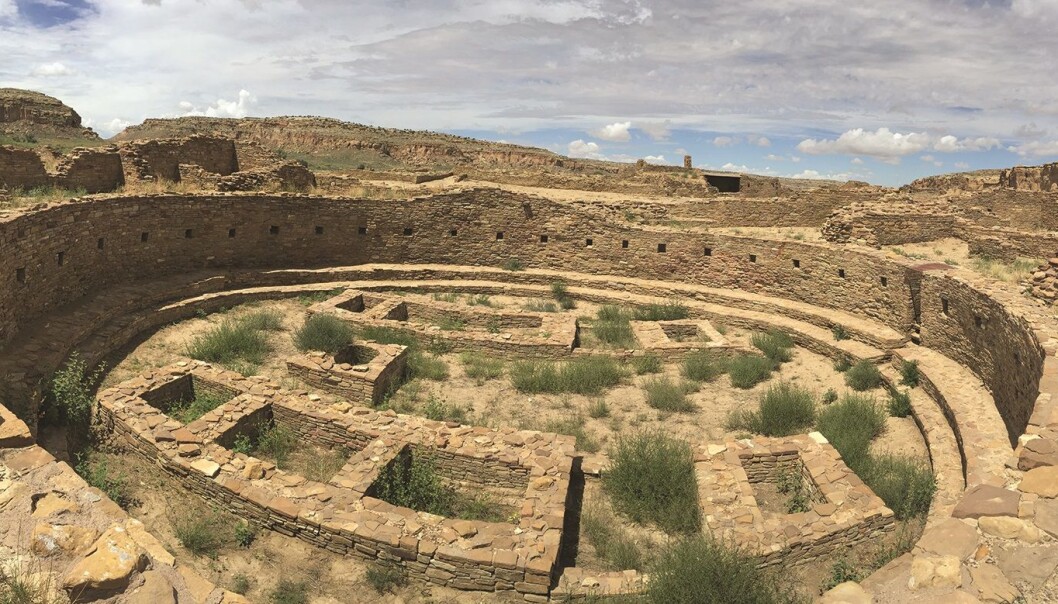 En kiva, eller et rituelt rom, i Pueblo Bonito. (Bilde: Barbara J. Mills/Antiquity 2018) En kiva, eller et rituelt rom, i Pueblo Bonito. (Bilde: Barbara J. Mills/Antiquity 2018)