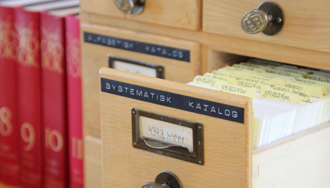 16 trailerlass med materiale kom til Universitetet i Bergen. No viser universitets- og høgskuletilsette veg i språksamlingsjungelen gjennom videoar på Youtube. (Foto: Ida Bergstrøm) 16 trailerlass med materiale kom til Universitetet i Bergen. No viser universitets- og høgskuletilsette veg i språksamlingsjungelen gjennom videoar på Youtube. (Foto: Ida Bergstrøm)