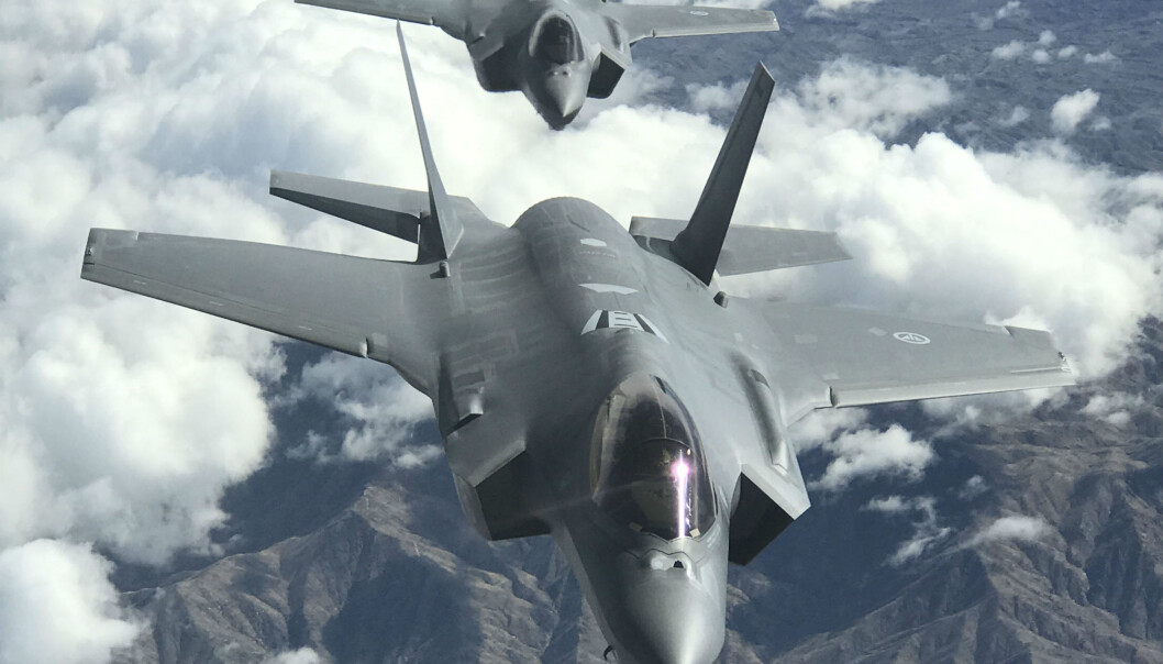 F-35 under prøveflygning i USA mars 2017. (Foto: Kyle Van Der Wagen, USAF) F-35 under prøveflygning i USA mars 2017. (Foto: Kyle Van Der Wagen, USAF)