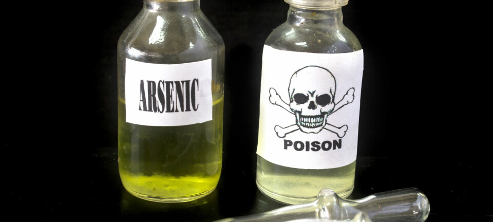 Den dosen med arsenikk du kan få i deg hver dag er heldigvis ikke av typen du ser i krimserier. (Foto: Andi Arman / Shutterstock / NTB scanpix)