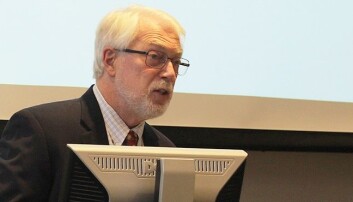 David Swanson heldt kurs for rundt 80 lærarar ved MED. (Foto: Øystein Andresen/Centre for Educational Measurement) David Swanson heldt kurs for rundt 80 lærarar ved MED. (Foto: Øystein Andresen/Centre for Educational Measurement)