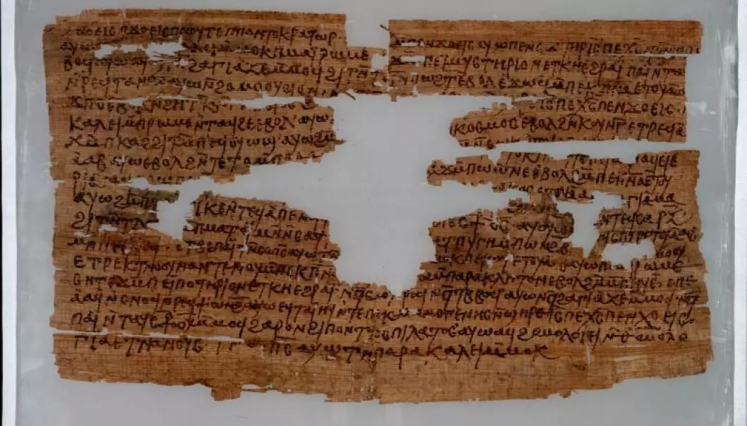 2000 år gammel papyrus gir glimt fra hverdagslivet i Egypt