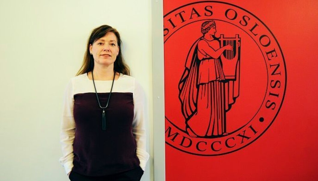 – Siden lønnsforhandlingene er underlagt lovbestemt taushetsplikt, har jeg som forhandlingsleder ikke anledning til å kommentere de faktiske begrunnelsene som ble gitt i forhandlingsrommet, understreker personaldirektør Irene Sandlie. (Foto: Ola Sæther) – Siden lønnsforhandlingene er underlagt lovbestemt taushetsplikt, har jeg som forhandlingsleder ikke anledning til å kommentere de faktiske begrunnelsene som ble gitt i forhandlingsrommet, understreker personaldirektør Irene Sandlie. (Foto: Ola Sæther)
