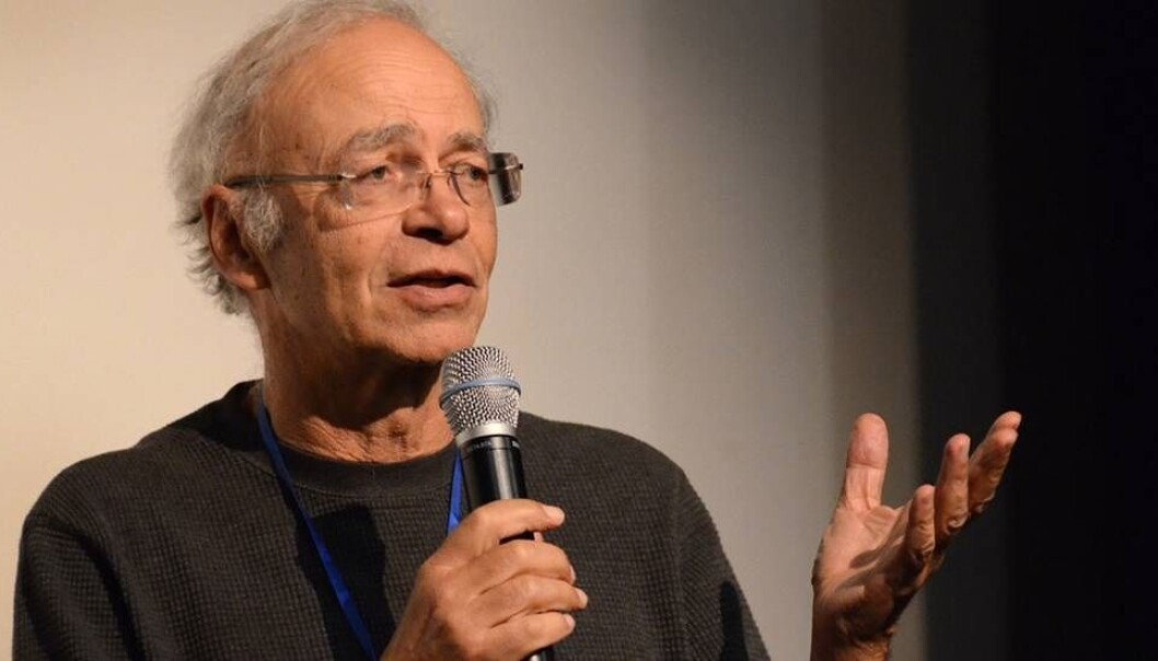 Den australske moralfilosofen Peter Singer er svært omstridt. Nå skal han holde foredrag for Ex.phil.-studentene på Universitetet i Oslo. (Foto: Mal Vickers / Wikimedia Commons) Den australske moralfilosofen Peter Singer er svært omstridt. Nå skal han holde foredrag for Ex.phil.-studentene på Universitetet i Oslo. (Foto: Mal Vickers / Wikimedia Commons)