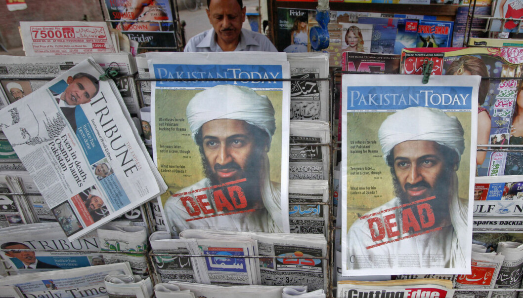 Forsker tror al-Qaida fortsatt er aktive. – Men de kaller seg ikke lenger al-Qaida, fordi de nå opplever at navnet er en belastning. Bildet er tatt dagen etter Osama bin Laden ble drept 2. mai 2011. (Foto: Reuters / NTB Scanpix) Forsker tror al-Qaida fortsatt er aktive. – Men de kaller seg ikke lenger al-Qaida, fordi de nå opplever at navnet er en belastning. Bildet er tatt dagen etter Osama bin Laden ble drept 2. mai 2011. (Foto: Reuters / NTB Scanpix)