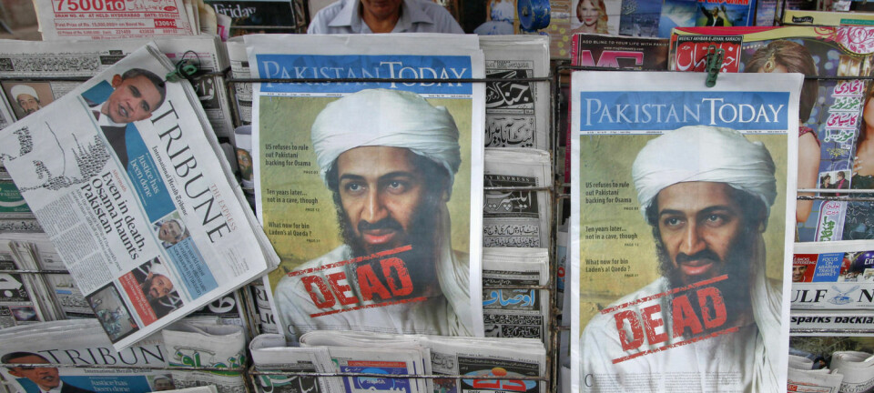 Forsker tror al-Qaida fortsatt er aktive. – Men de kaller seg ikke lenger al-Qaida, fordi de nå opplever at navnet er en belastning. Bildet er tatt dagen etter Osama bin Laden ble drept 2. mai 2011.  (Foto: Reuters / NTB Scanpix)