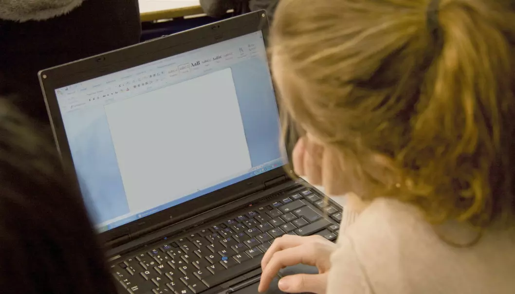 PC i klasserommet får elever og lærere til å tenke nytt