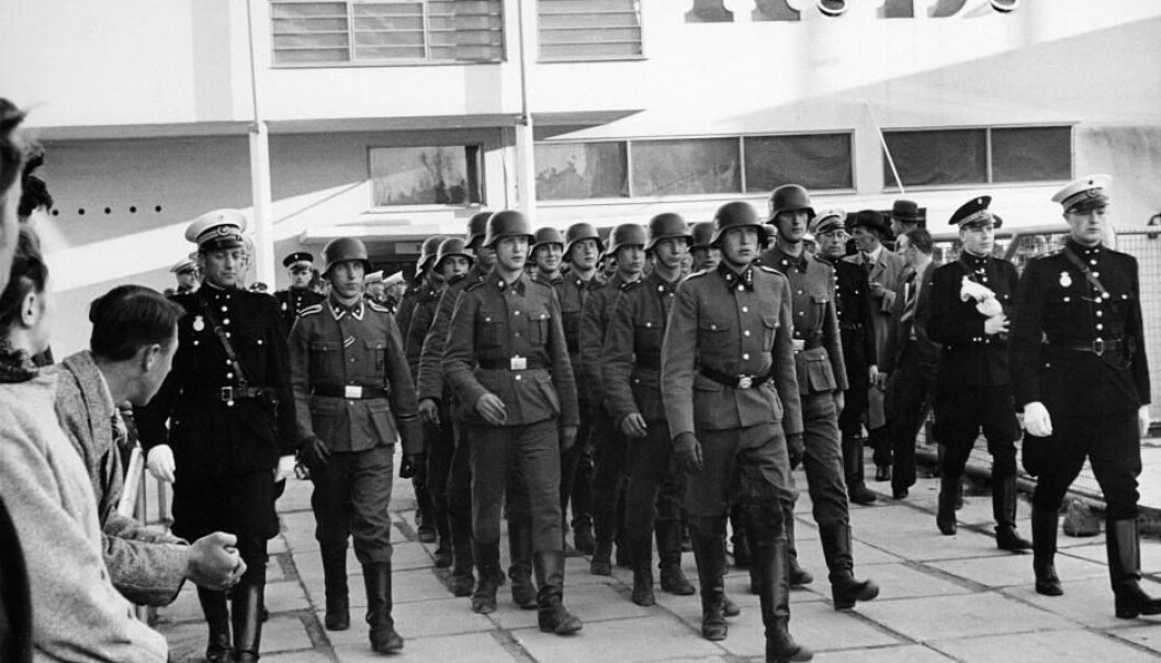 Danske ungdommer heroiserer motstandskjempere fra andre verdenskrig, mens de er mer mindre bevisste på at flere tusen dansker meldte seg frivillige til tysk krigstjeneste – akkurat som disse soldatene fra Frikorps Danmark. (Foto: Nationalmuseet) Danske ungdommer heroiserer motstandskjempere fra andre verdenskrig, mens de er mer mindre bevisste på at flere tusen dansker meldte seg frivillige til tysk krigstjeneste – akkurat som disse soldatene fra Frikorps Danmark. (Foto: Nationalmuseet)