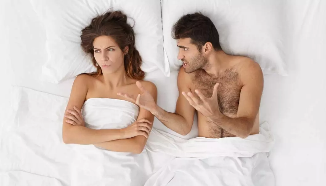 De har sex, noen ganger uten at sengepartneren vil, og de husker ingen ting morgenen etterpå. Nå forsker mange på sexsomni, men foreløpig er det mye kunnskap som mangler. (Illustrasjonsfoto: Shutterstock)