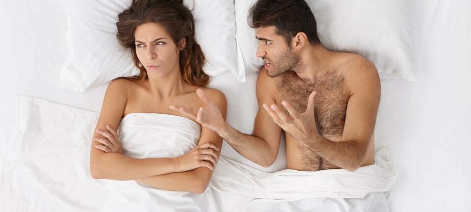 De har sex, noen ganger uten at sengepartneren vil, og de husker ingen ting morgenen etterpå. Nå forsker mange på sexsomni, men foreløpig er det mye kunnskap som mangler. (Illustrasjonsfoto: Shutterstock)