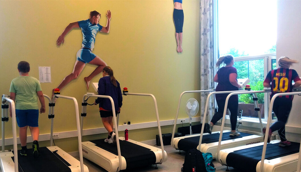 Både barn som trente intervaller og barn som trente med moderat intensitet fikk bedre kondisjon etter 12 uker med trening. (Foto fra studien: Mansoureh Sadat Hosseini/NTNU) Både barn som trente intervaller og barn som trente med moderat intensitet fikk bedre kondisjon etter 12 uker med trening. (Foto fra studien: Mansoureh Sadat Hosseini/NTNU)