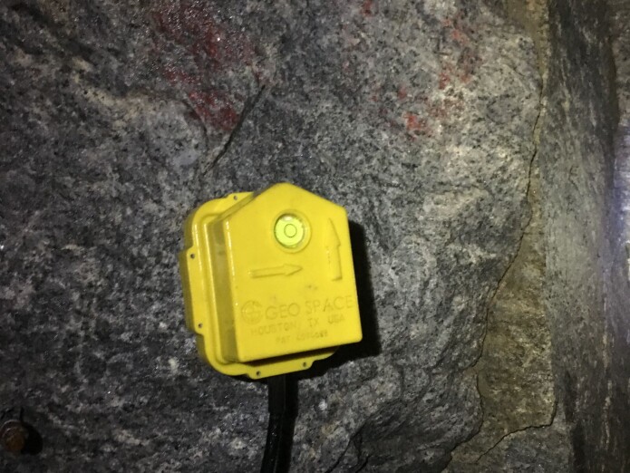 A seismometer (Foto: Valentin Amauger) A seismometer (Foto: Valentin Amauger)
