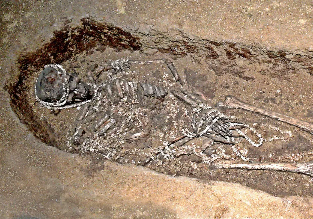 Denne mannen ble begravet for over 28 000 år siden ved Sungir i Russland. Men hvordan vet vi det, egentlig? (Bilde: José-Manuel Benito Álvarez)