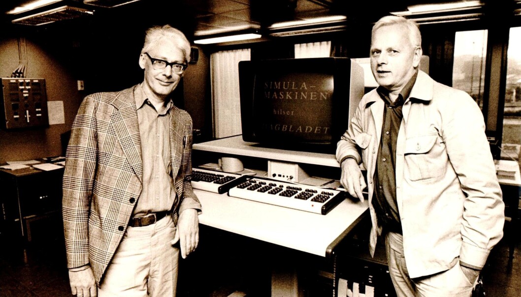 Ole-Johan Dahl og Kristen Nygaard utviklet et system og ideer som fortsatt er enerådende i programvareutvikling. (Foto: Rune Myhre / Dagbladet) Ole-Johan Dahl og Kristen Nygaard utviklet et system og ideer som fortsatt er enerådende i programvareutvikling. (Foto: Rune Myhre / Dagbladet)