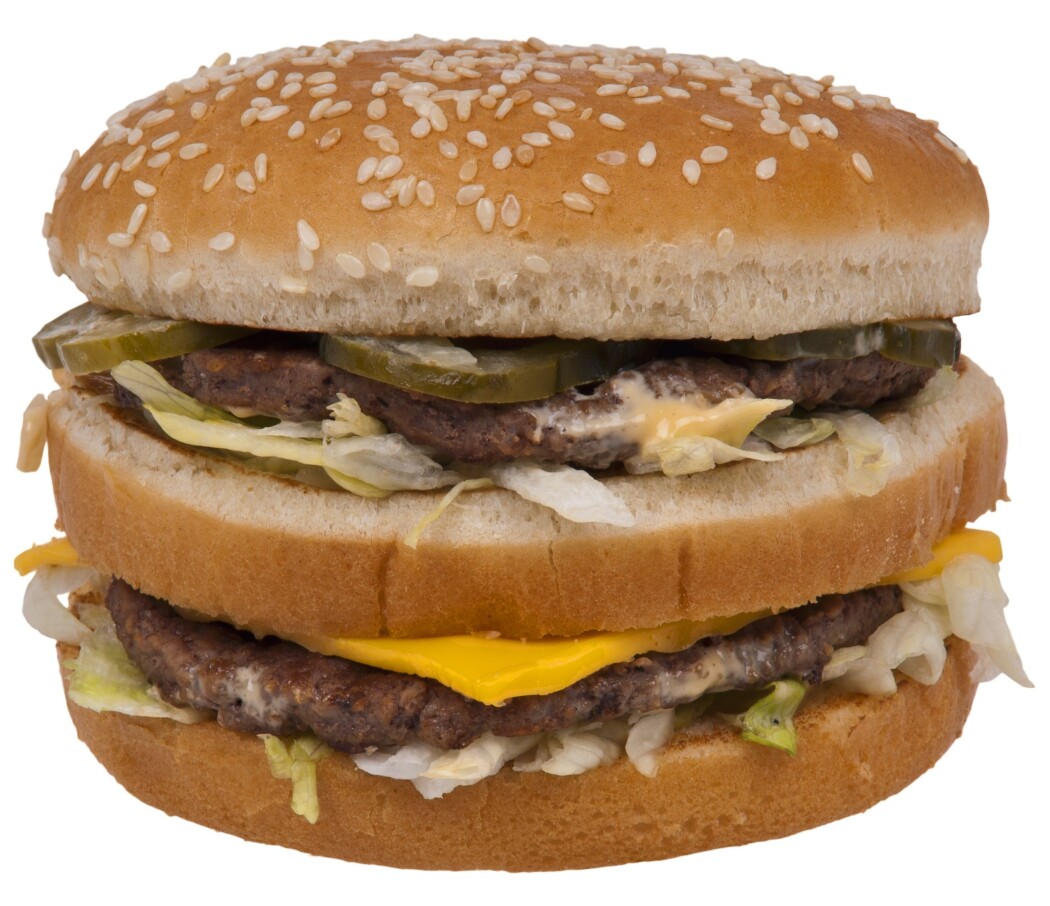 Hamburgere kan brukes til så mangt…? (Foto: Evan-Amos, Creative Commons, CC0 1.0) Hamburgere kan brukes til så mangt…? (Foto: Evan-Amos, Creative Commons, CC0 1.0)