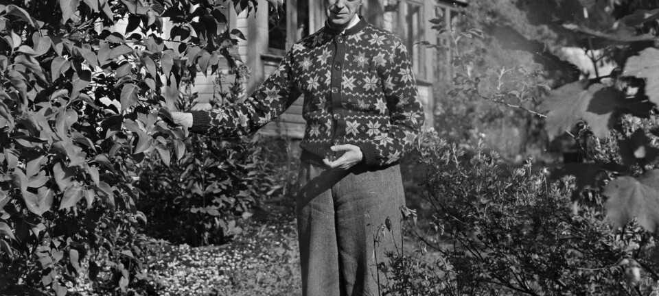 Fartein Valen (1887–1952) var en av Norges fremste komponister. Han er kjent for sitt atonale tonespråk. (Foto: Nasjonalbiblioteket)