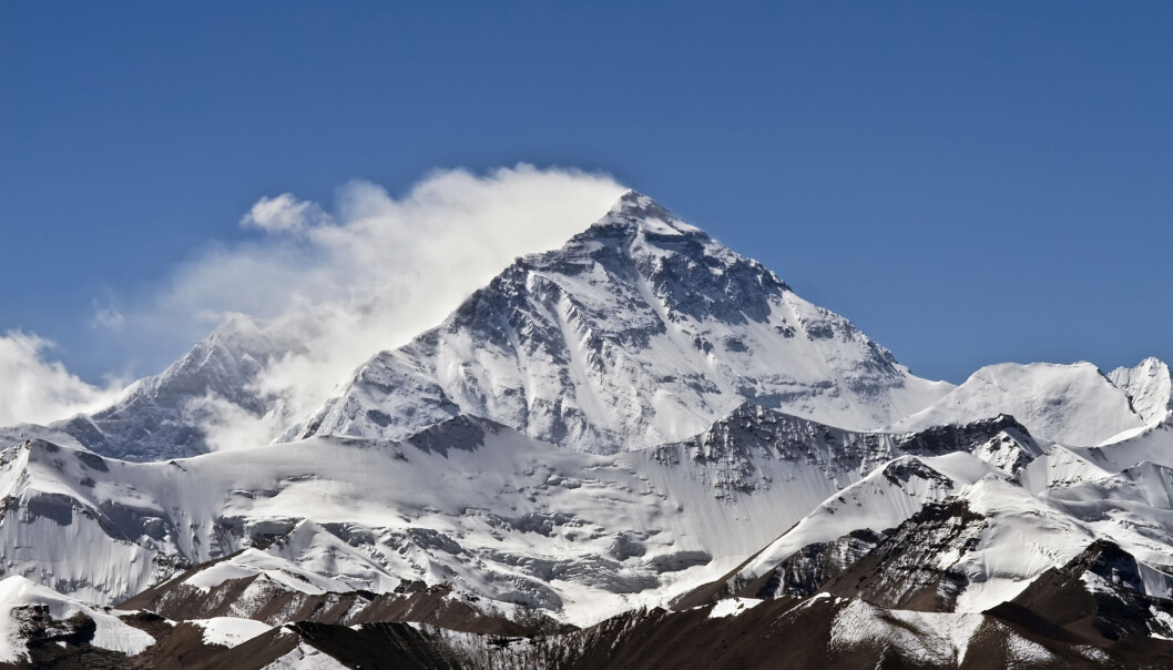 Verdens høyeste fjell, Mount Everest, skal måles for første gang siden 1954. (Foto: Ignacio Salaverria, Shutterstock, NTB scanpix) Verdens høyeste fjell, Mount Everest, skal måles for første gang siden 1954. (Foto: Ignacio Salaverria, Shutterstock, NTB scanpix)