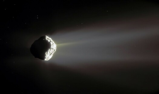Fremmed stjerne kan dytte kometer inn mot jorda