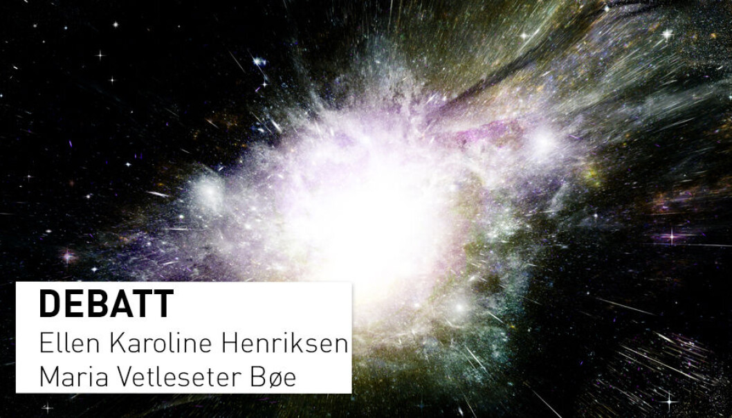 - Å lære om universet er for mange ungdommer en motivasjon og en innfallsport til realfagene, skriver Henriksen og Bøe. (Illustrasjon: Shutterstock / NTB Scanpix) - Å lære om universet er for mange ungdommer en motivasjon og en innfallsport til realfagene, skriver Henriksen og Bøe. (Illustrasjon: Shutterstock / NTB Scanpix)