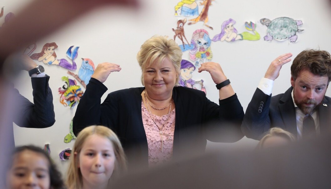 Kunnskapsminister Torbjørn Røe Isaksen hevdet i NRK torsdag 18. august at «(…) det som har kjennetegnet Oslo-skolen over flere år, er at Oslo-skolen har vært god på å utjevne sosial bakgrunn». Det stemmer ikke, ifølge ny forskning. (Foto: Håkon Mosvold Larsen, NTB scanpix) Kunnskapsminister Torbjørn Røe Isaksen hevdet i NRK torsdag 18. august at «(…) det som har kjennetegnet Oslo-skolen over flere år, er at Oslo-skolen har vært god på å utjevne sosial bakgrunn». Det stemmer ikke, ifølge ny forskning. (Foto: Håkon Mosvold Larsen, NTB scanpix)
