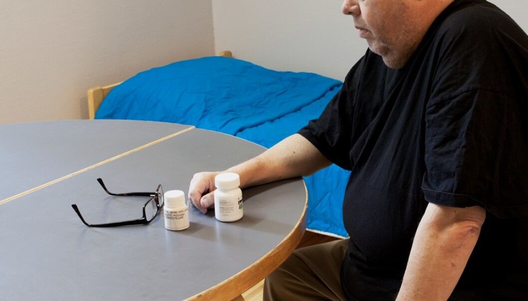 Overvektige får blodforgiftning oftere. De dør også oftere av en blodforgiftning. (Foto: Colourbox) Overvektige får blodforgiftning oftere. De dør også oftere av en blodforgiftning. (Foto: Colourbox)