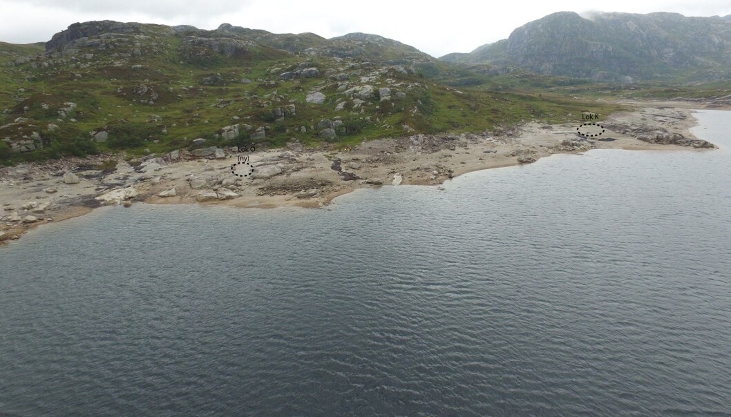 Arkeologer har gjort flere undersøkelser ved Stora Myrvatn. I sommer fant de en ny boplass fra steinalderen. (Foto: Arkeologisk museum, Universitetet i Stavanger) Arkeologer har gjort flere undersøkelser ved Stora Myrvatn. I sommer fant de en ny boplass fra steinalderen. (Foto: Arkeologisk museum, Universitetet i Stavanger)