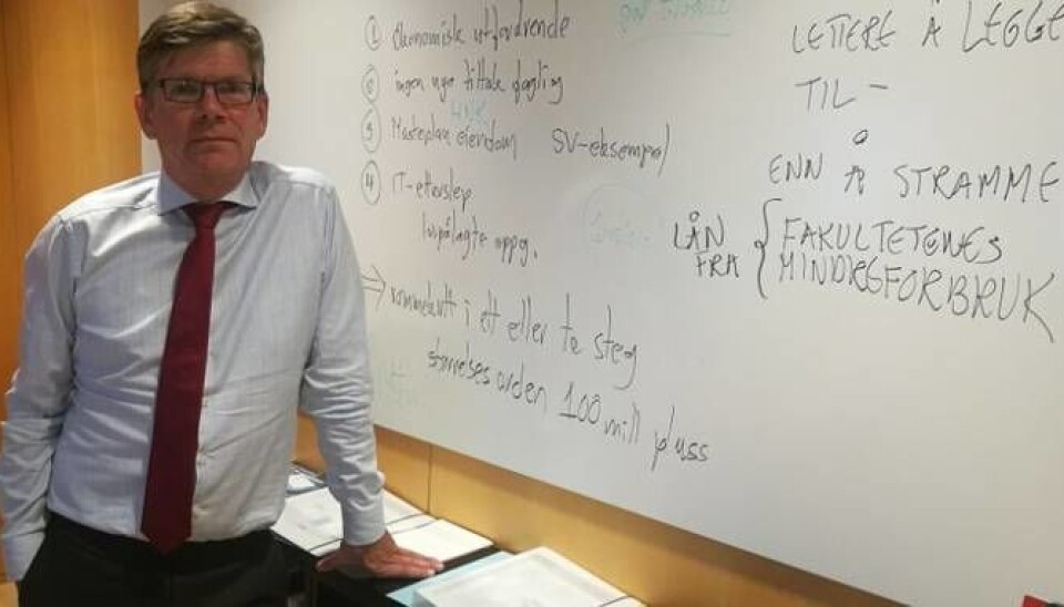 Tunge land som Tyskland, Kina og USA må med i ordningen, sier UiO-rektor Svein Stølen. (Foto: Martin Toft, Uniforum)