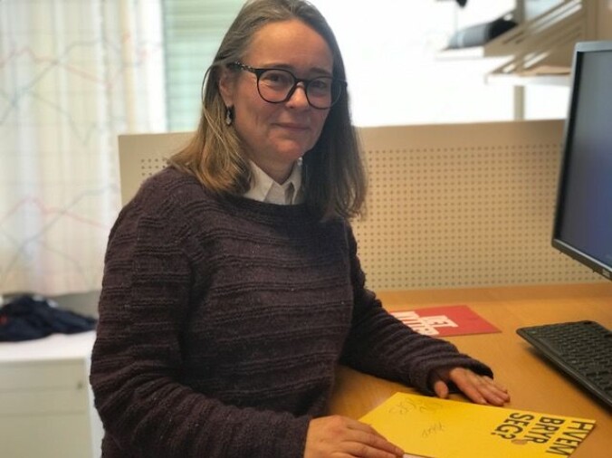 Ylva Frøjd mener at lærere bør tilrettelegge for at elever kan drøfte motargumenter til den vanlige norske fortellingen om bistand og "godhet" i forbindelse med Operasjon Dagsverk. (Foto: Siw Ellen Jakobsen) Ylva Frøjd mener at lærere bør tilrettelegge for at elever kan drøfte motargumenter til den vanlige norske fortellingen om bistand og "godhet" i forbindelse med Operasjon Dagsverk. (Foto: Siw Ellen Jakobsen)