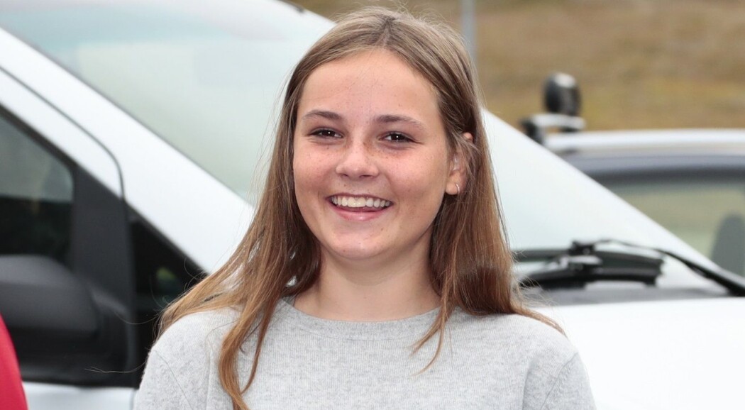 Skipet skal døpes av prinsesse Ingrid Alexandra. Her er hun fotografert på Svalbard i sommer. (Foto: Lise Åserud / NTB scanpix) Skipet skal døpes av prinsesse Ingrid Alexandra. Her er hun fotografert på Svalbard i sommer. (Foto: Lise Åserud / NTB scanpix)