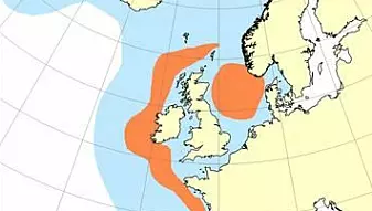 Makrellen finnes helt fra Spania i sør og opp til Svalbard. Dette kartet fra Havforskningsinstituttet viser det viktigste utbredelsesområdet. Men det finnes i tillegg makrell i Østersjøen, Skagerrak, Middelhavet, Svartehavet og på østkysten av USA. Nå har makrellen også spredd seg til Nord-Norge og østkysten av Grønland.