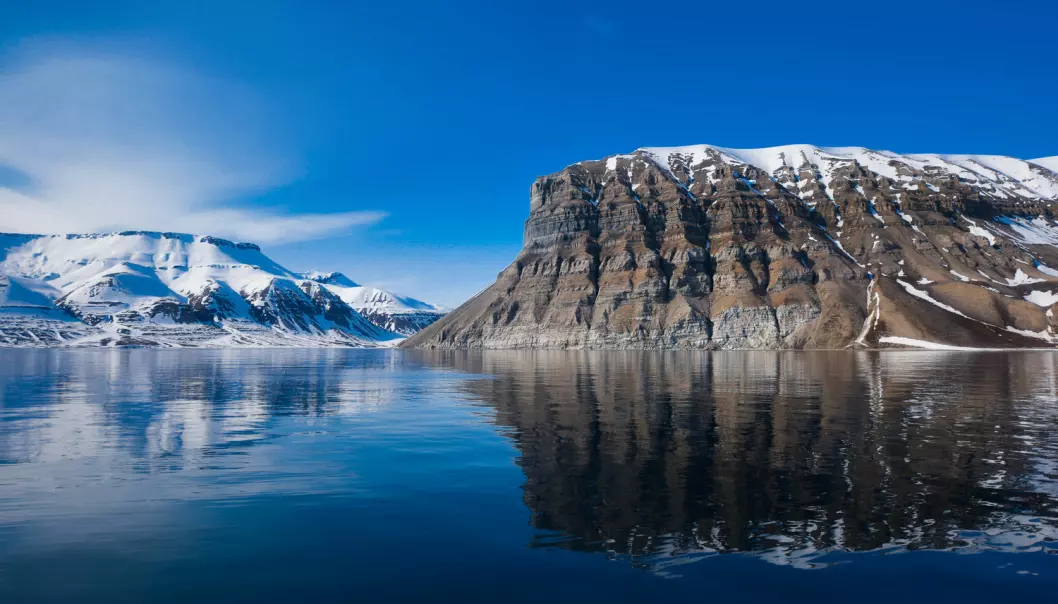 For 10 000 år siden var det seks grader varmere på Svalbard enn det er i dag