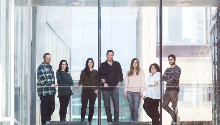 Whitlock-gruppen. Fra venstre Benjamin Dunn, Tuce Tombaz, Karoline Hovde, Jonathan Whitlock, Andrea Marie Hegstad, Ece Gözde Demirci, Bartul Mimica. (Foto: TiTT Melhuus/Kavliinstituttet for nevrovitenskap) Whitlock-gruppen. Fra venstre Benjamin Dunn, Tuce Tombaz, Karoline Hovde, Jonathan Whitlock, Andrea Marie Hegstad, Ece Gözde Demirci, Bartul Mimica. (Foto: TiTT Melhuus/Kavliinstituttet for nevrovitenskap)