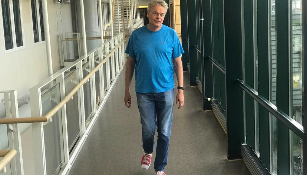 - Dette er destruktivt, ikke bare for Kavli-instituttet men for norsk toppforskning i sin helhet, sier Edvard Moser. (Foto: Tore Oksholen, Universitetsavisa) - Dette er destruktivt, ikke bare for Kavli-instituttet men for norsk toppforskning i sin helhet, sier Edvard Moser. (Foto: Tore Oksholen, Universitetsavisa)