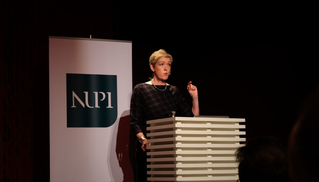 Donald Trumps visjon om å gjøre USA «great again» kan få konsekvenser for forsvaret av Europa, mener Constanze Steltzenmüller. (Foto: Ingrid Schou) Donald Trumps visjon om å gjøre USA «great again» kan få konsekvenser for forsvaret av Europa, mener Constanze Steltzenmüller. (Foto: Ingrid Schou)