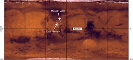 Her skal forskerne lete etter vann på Mars