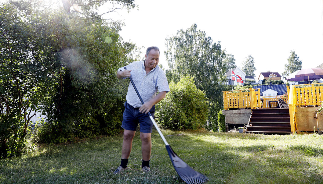 I 2001 begynte Frode Mauroy å føle seg tung i pusten og det kjennes trangt i brystet. Det var tegn på en svært alvorlig sykdom. (Foto: Nasjonalforeningen for folkehelsen) I 2001 begynte Frode Mauroy å føle seg tung i pusten og det kjennes trangt i brystet. Det var tegn på en svært alvorlig sykdom. (Foto: Nasjonalforeningen for folkehelsen)