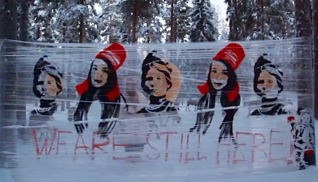 Samiske kunstnere bruker sterke politiske virkemidler