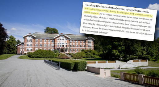 Flere universiteter ber studentene være forsiktig med å varsle media Flere universiteter ber studentene være forsiktig med å varsle media