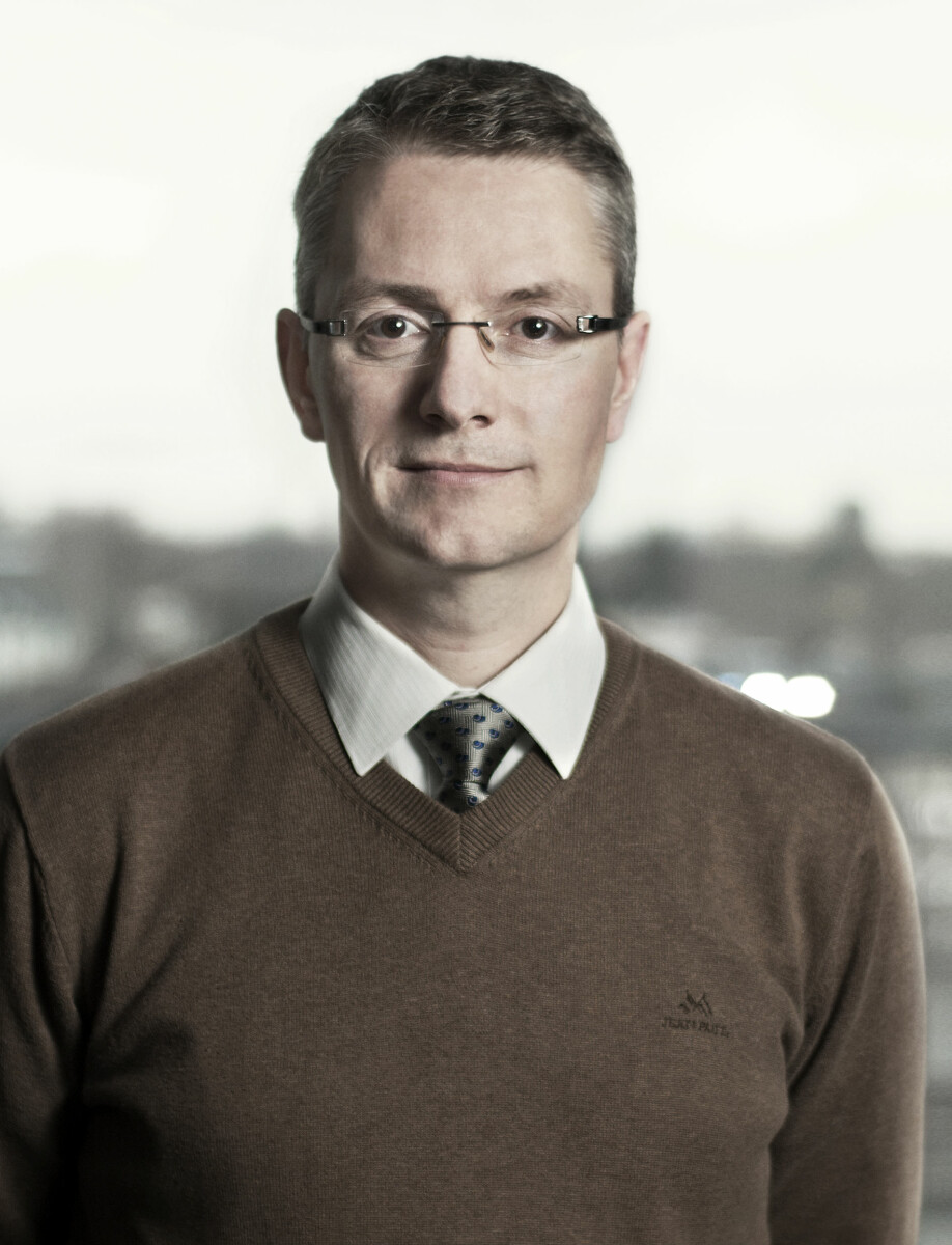 Rune Sandbakken er seksjonssjef for sattelittkommunikasjon ved Norsk Romsenter. (Foto: Norsk Romsenter).