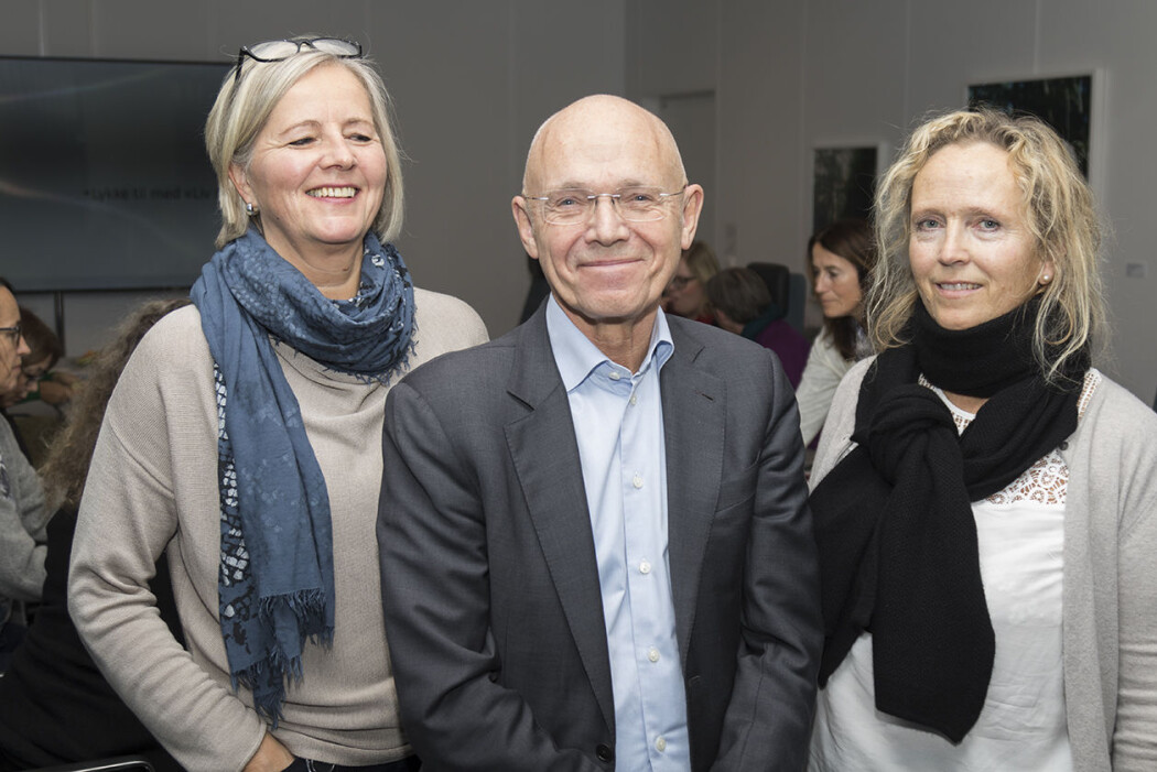 Faglig ansvarlig for prosjektet, professor Gry Cathrin Brandser (til venstre) prosjektleder Reid Hole og Ingeborg Owesen, Norges Forskningsråd. (Foto: Svein-Arnt Eriksen) Faglig ansvarlig for prosjektet, professor Gry Cathrin Brandser (til venstre) prosjektleder Reid Hole og Ingeborg Owesen, Norges Forskningsråd. (Foto: Svein-Arnt Eriksen)