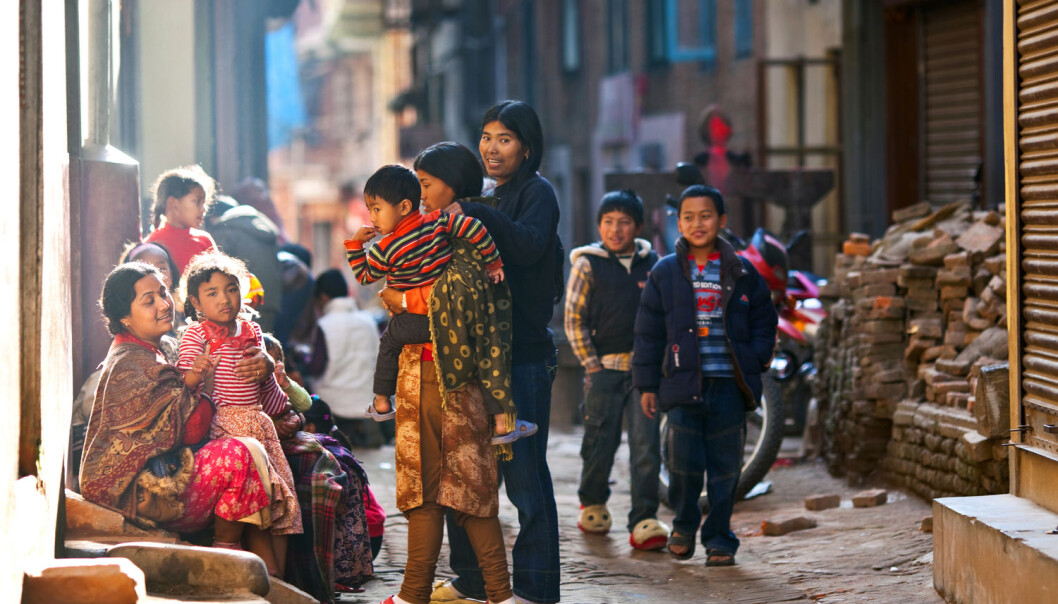 Nepal ligg høgt oppe i fjella, og fjellfolket et svært lite fisk og sjømat, så jodmangel har brukt å vere eit stort problem. (Foto: Shutterstock / NTB scanpix) Nepal ligg høgt oppe i fjella, og fjellfolket et svært lite fisk og sjømat, så jodmangel har brukt å vere eit stort problem. (Foto: Shutterstock / NTB scanpix)