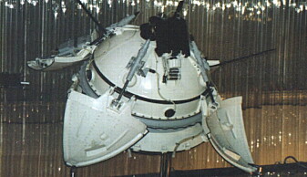 Modell av Mars 3 på Kosmonautmuseet i Russland. (Foto: NASA) Modell av Mars 3 på Kosmonautmuseet i Russland. (Foto: NASA)