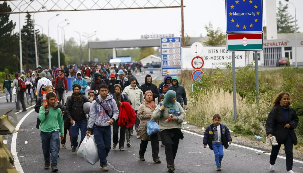 Europeere vil ha en mer rettferdig fordeling av asylsøkere
