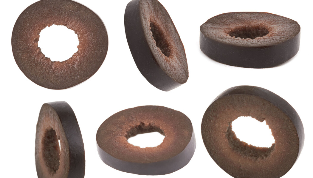 Grønne oliven tilsettes ofte fargestabiliseringsstoffet E579. (Foto: Sergiy Kuzmin/Shutterstock /NTB scanpix) Grønne oliven tilsettes ofte fargestabiliseringsstoffet E579. (Foto: Sergiy Kuzmin/Shutterstock /NTB scanpix)