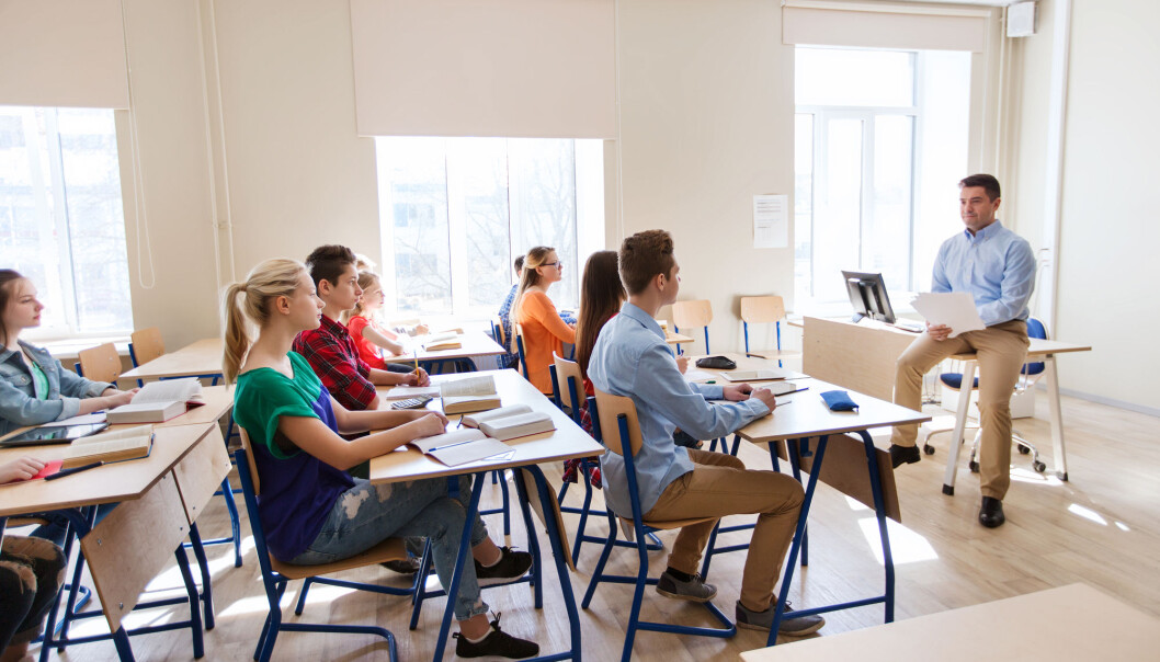 Læreryrket er blant de yrkene der innvandrere opplever minst diskriminering. (Foto: Shutterstock / NTB Scanpix) Læreryrket er blant de yrkene der innvandrere opplever minst diskriminering. (Foto: Shutterstock / NTB Scanpix)