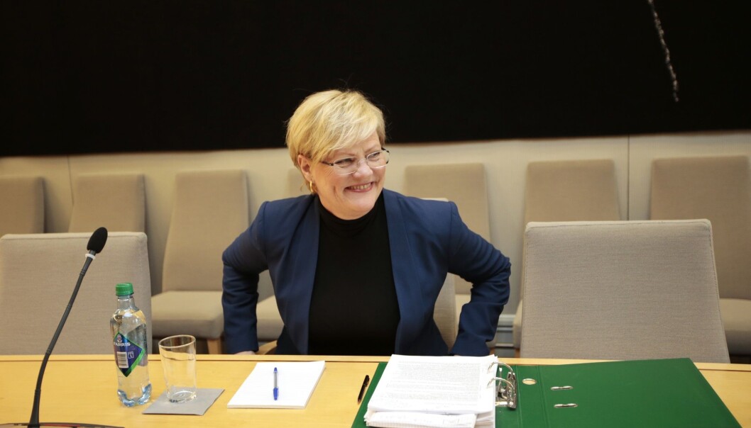 Tirsdag legger leder Kristin Halvorsen og resten av Bioteknologirådet fram sine anbefalinger til en ny lov om genteknologi. (Foto: Lise Åserud / NTB scanpix) Tirsdag legger leder Kristin Halvorsen og resten av Bioteknologirådet fram sine anbefalinger til en ny lov om genteknologi. (Foto: Lise Åserud / NTB scanpix)