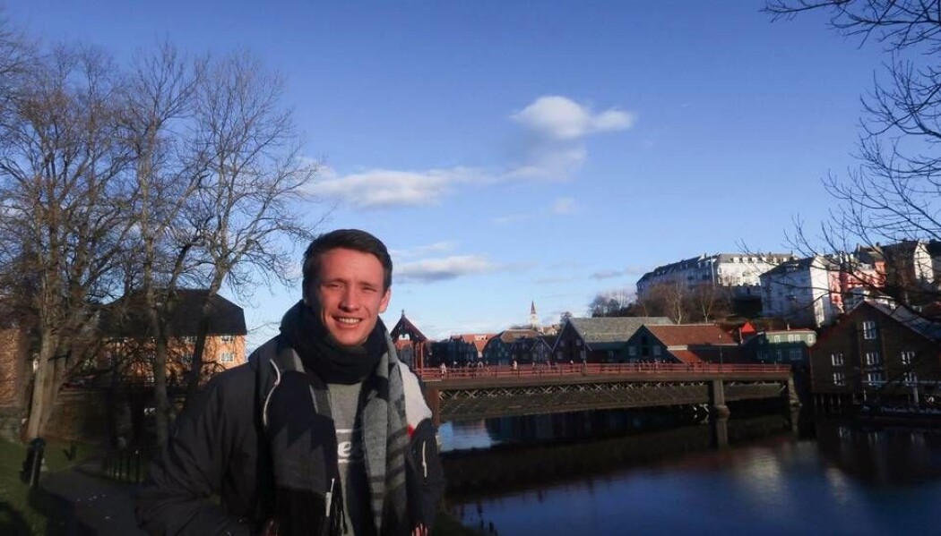 Anders Undrum deltar på Guttedagen. Undrum studerer sykepleie ved NTNU i Trondheim. (Foto: Privat) Anders Undrum deltar på Guttedagen. Undrum studerer sykepleie ved NTNU i Trondheim. (Foto: Privat)